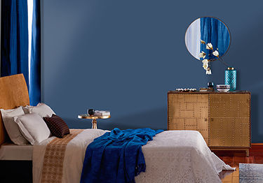 Bright Blue Bedroom Wall Colour Ideas