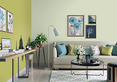 Calming Colour Palette for Bedroom Design Idea