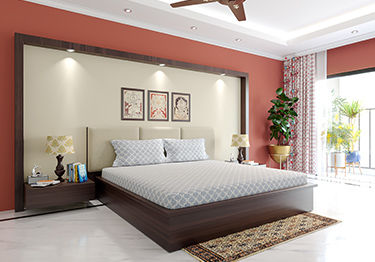 Cherry Tan Master Bedroom Idea