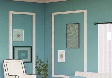 Contemporary Green Living Room