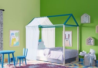 Green Kid’s Bedroom Design Idea 