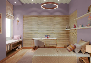 Lavender Kids Bedroom