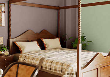 Muted Bedroom Design Idea