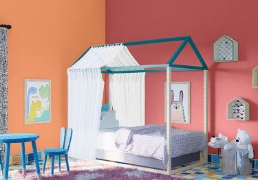 Orange and Red Kid’s Room