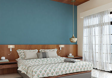 Stunning Turquoise Blue Bedroom Idea