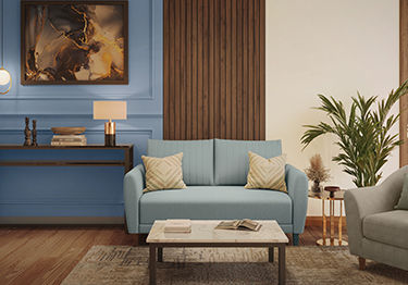 Three Colour Combination For Living Room