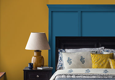 Two-colour Combination for Small Bedroom Walls