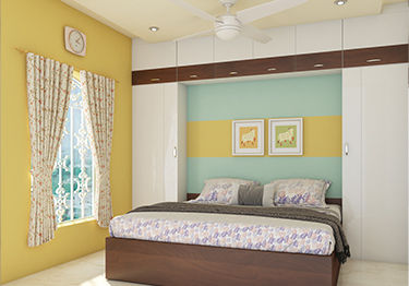 Vibrant and Playful Bedroom Design Idea