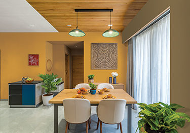 Yellow Dining Room Idea